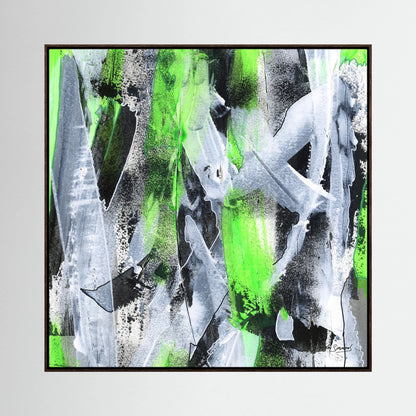 No.1 Green - Canvas Art Print