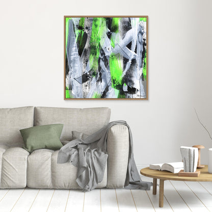 No.1 Green - Canvas Art Print