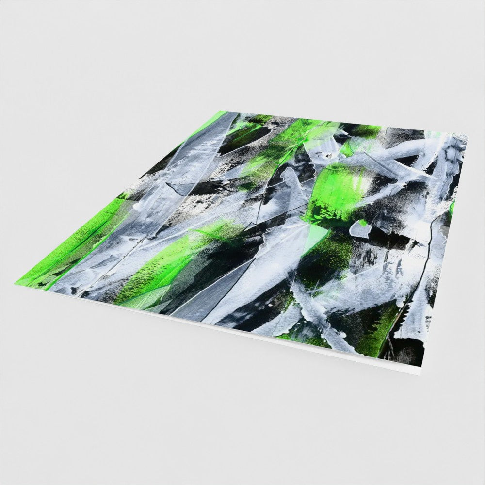 No.1 Green - Fine Art Greeting Card