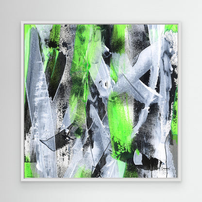 No.1 Green - Canvas Art Print