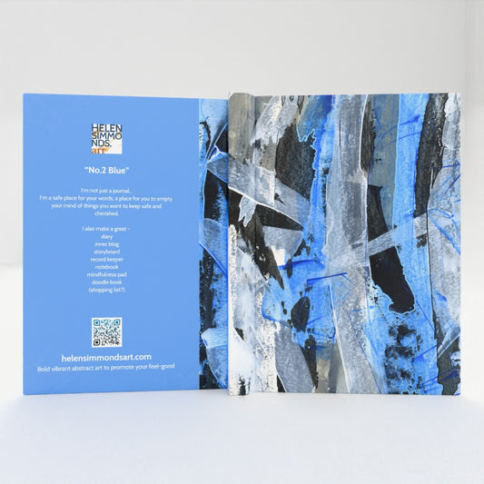 No.2 Blue - Hardback Journal