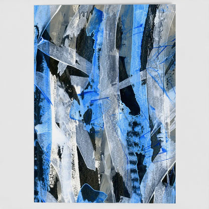 No.2 Blue - Fine Art Greeting Card