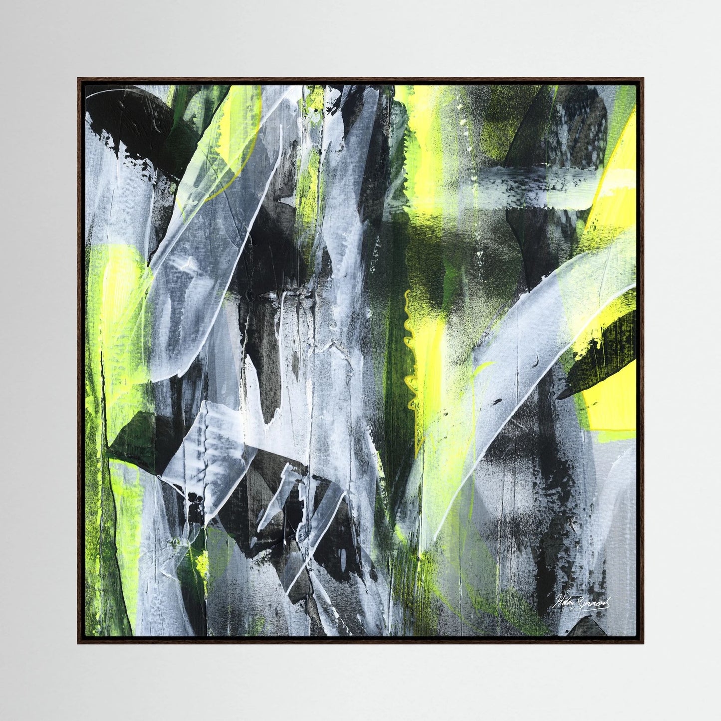 No.3 Yellow - Canvas Art Print