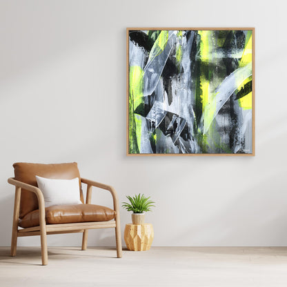 No.3 Yellow - Canvas Art Print