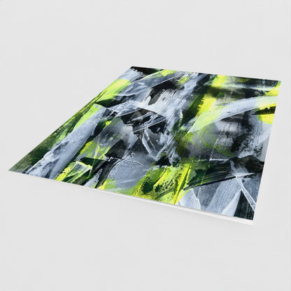 No.3 Yellow - Fine Art Greeting Card