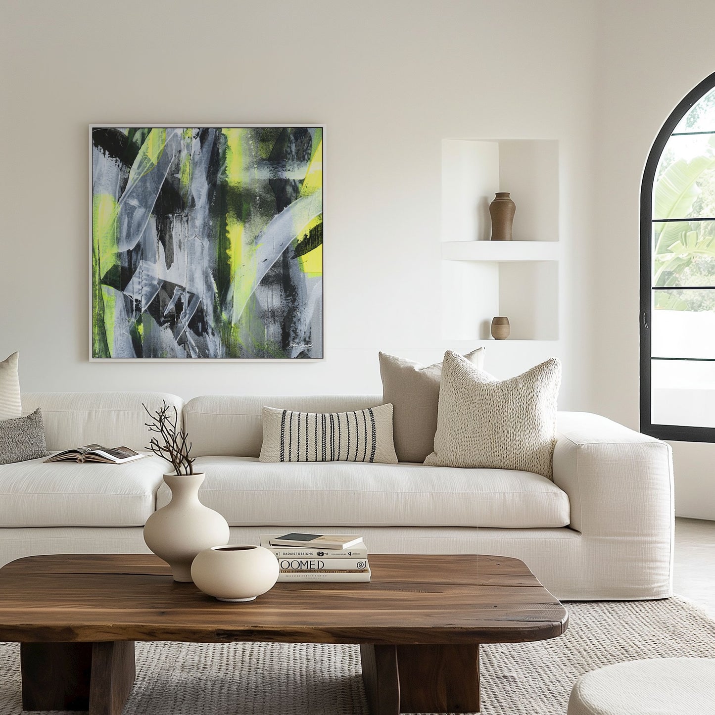No.3 Yellow - Canvas Art Print