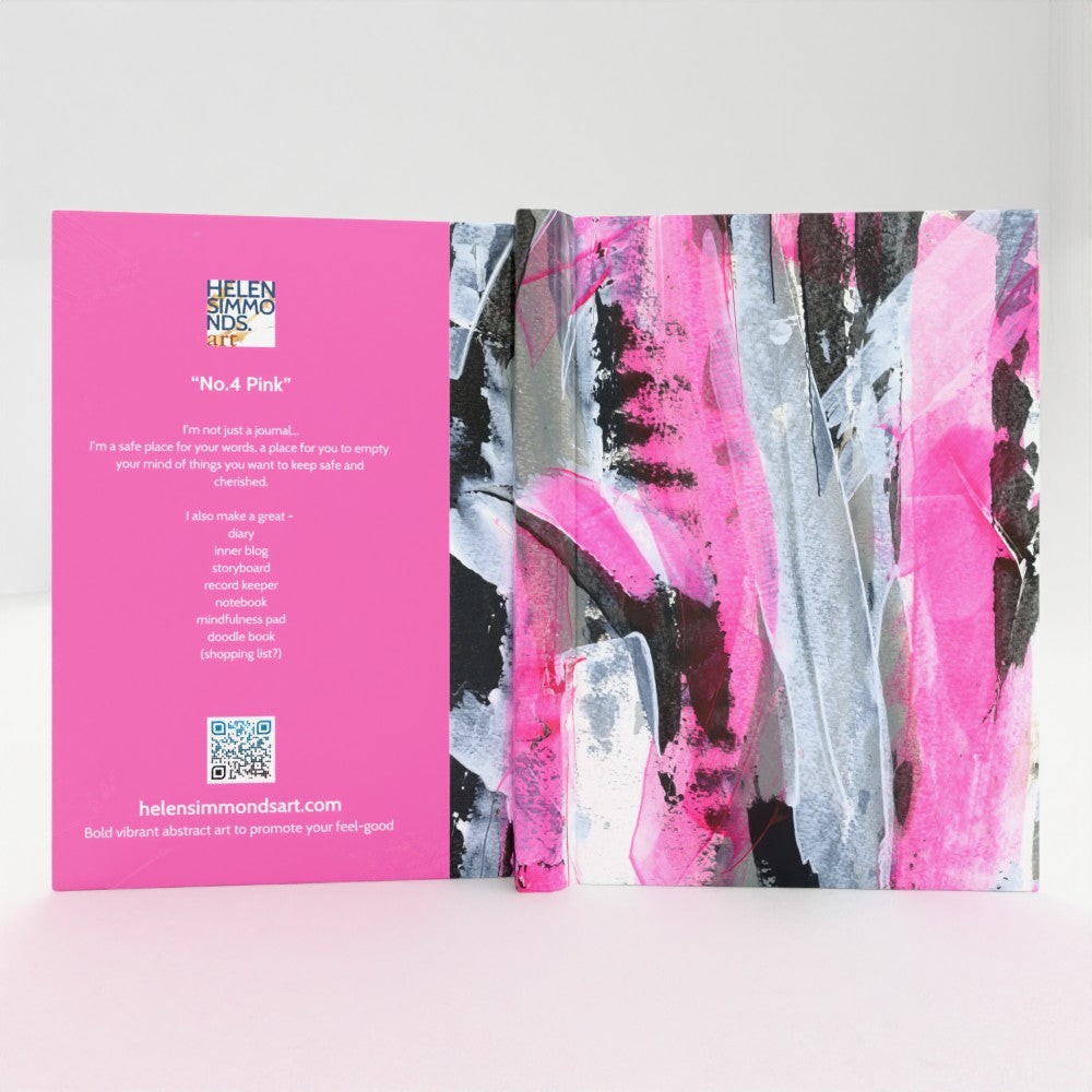 No.4 Pink - Hardback Journal
