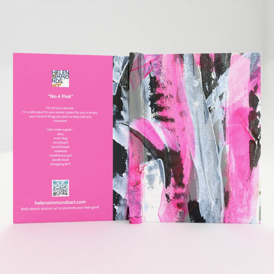 No.4 Pink - Hardback Journal