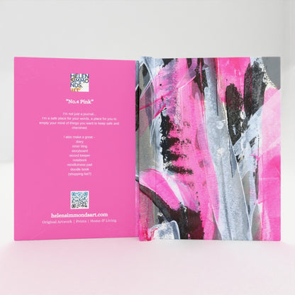 No.4 Pink - Hardback Journal