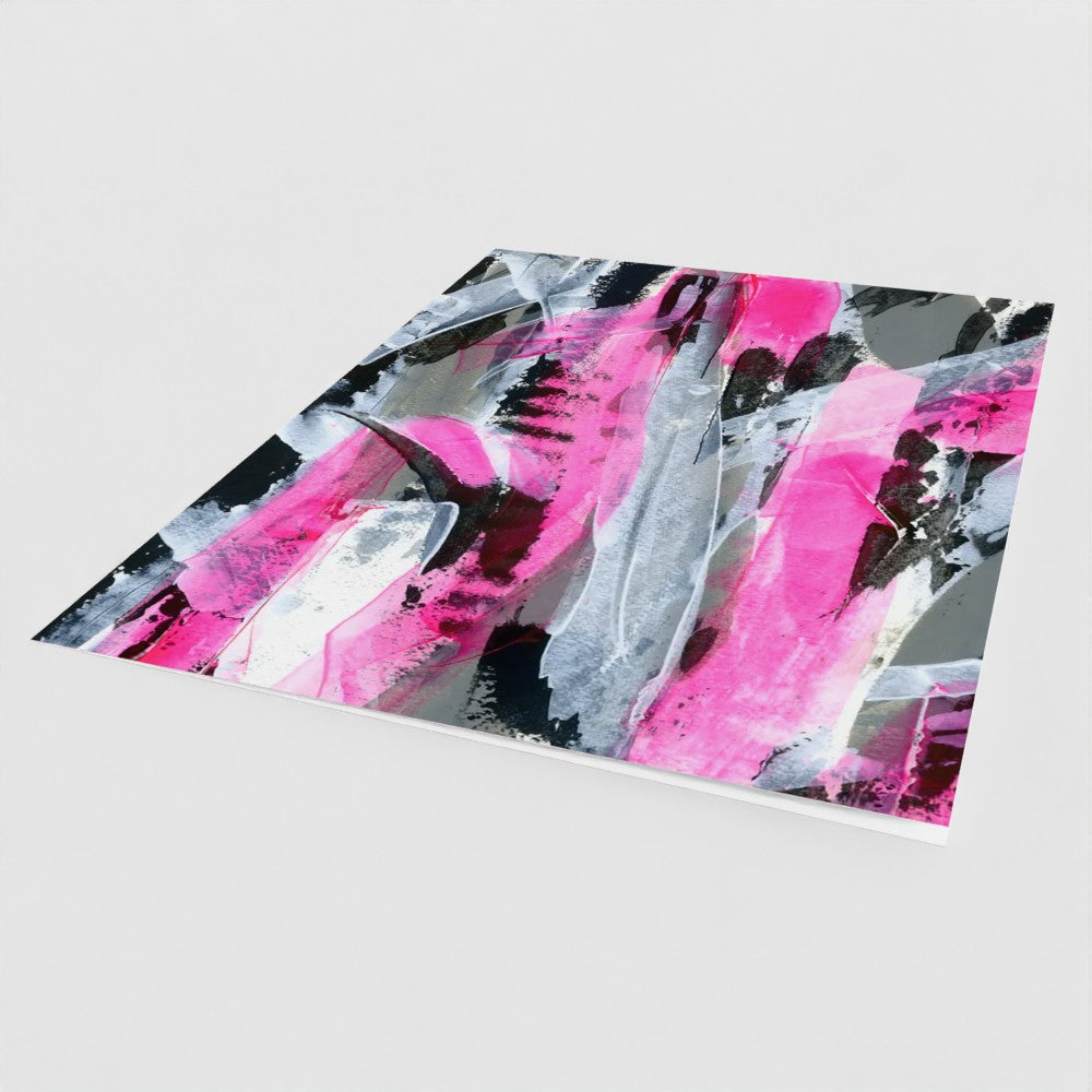 No.4 Pink - Fine Art Greeting Card