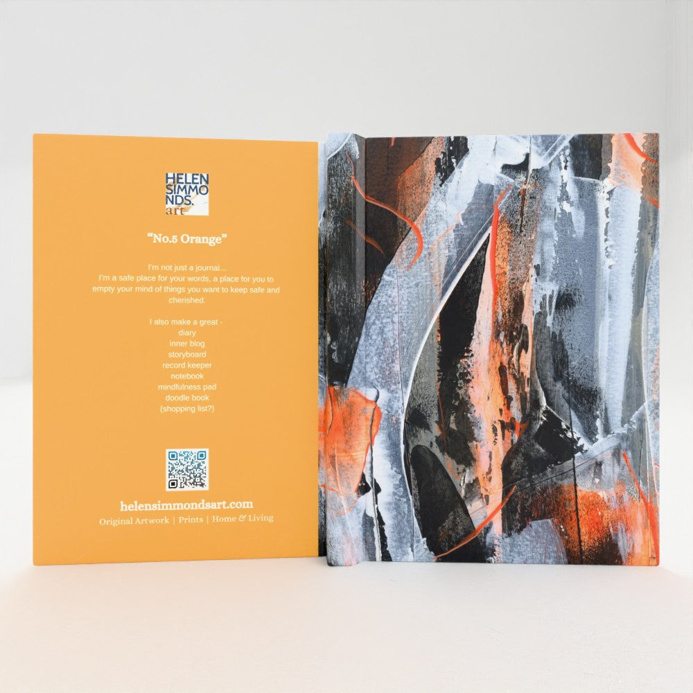 No.5 Orange - Hardback Journal