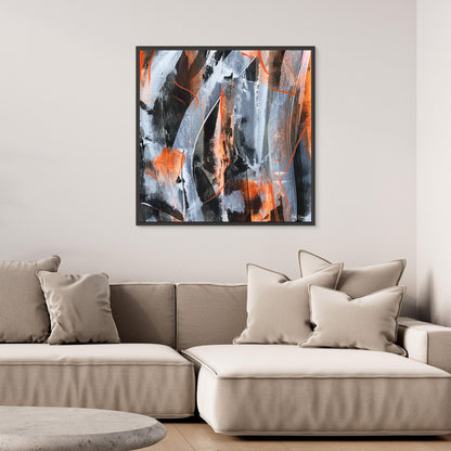 No.5 Orange - Canvas Art Print