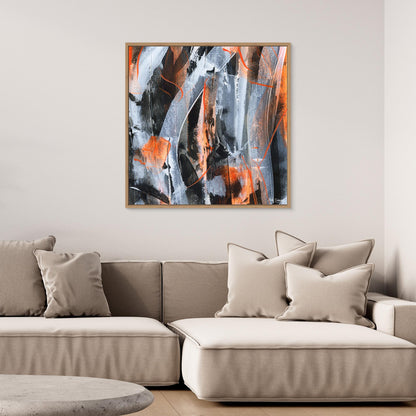 No.5 Orange - Canvas Art Print