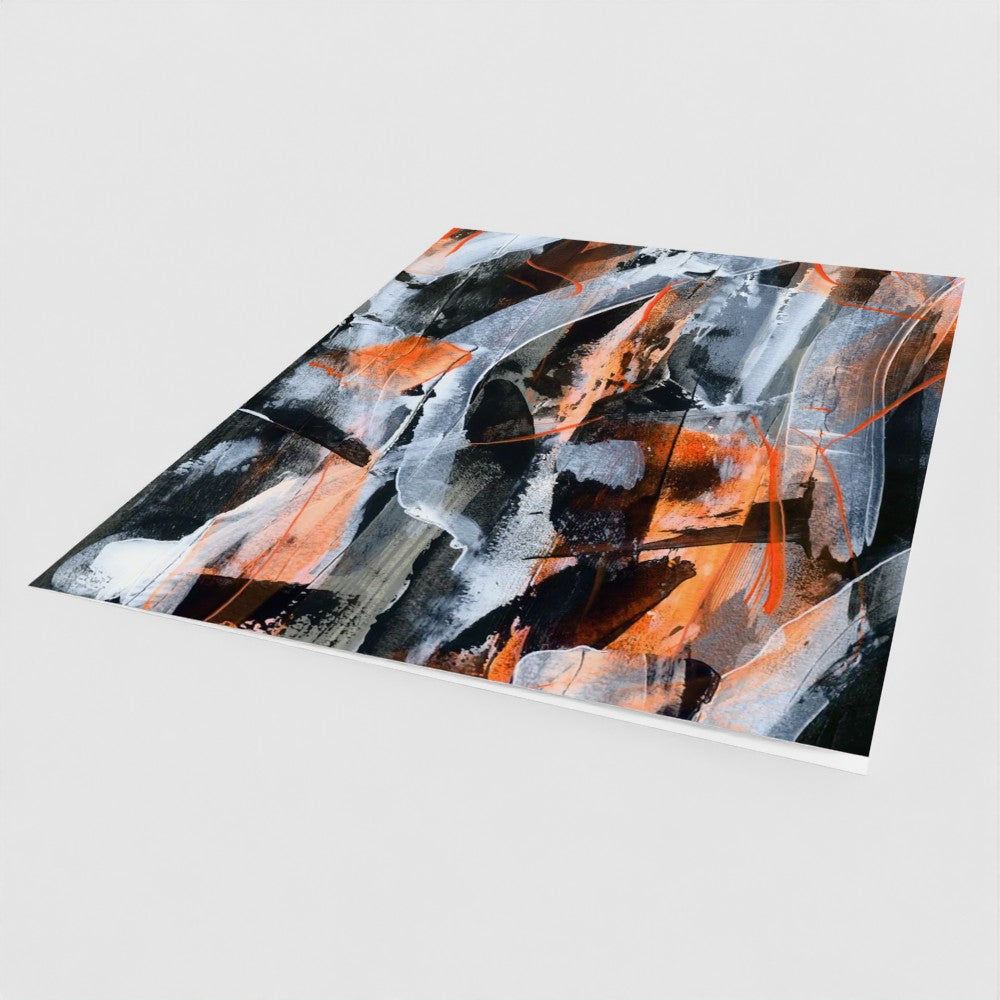 No.5 Orange - Fine Art Greeting Card