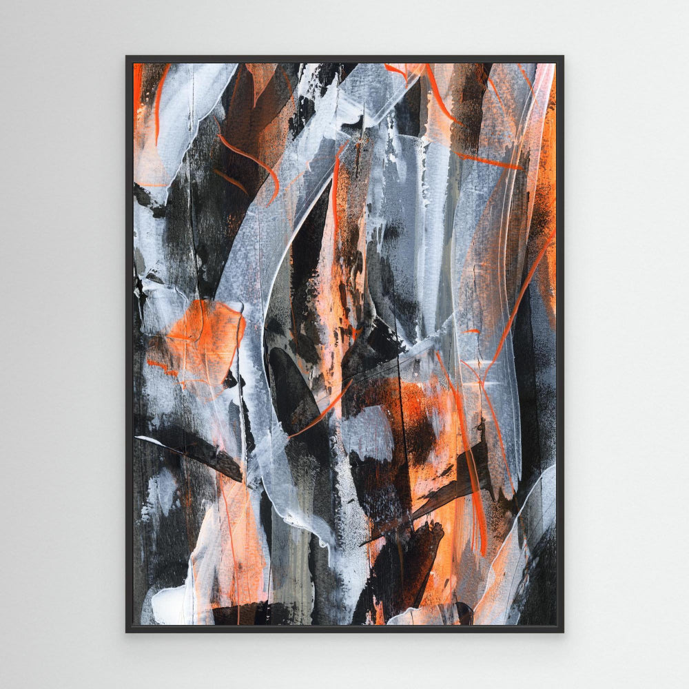 No.5 Orange - Canvas Art Print