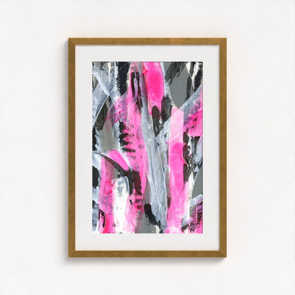 No.4 Pink - Fine Art Paper Print