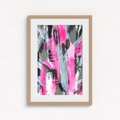 No.4 Pink - Fine Art Paper Print