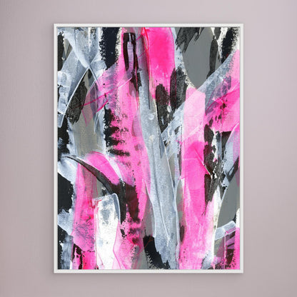 No.4 Pink - Canvas Art Print