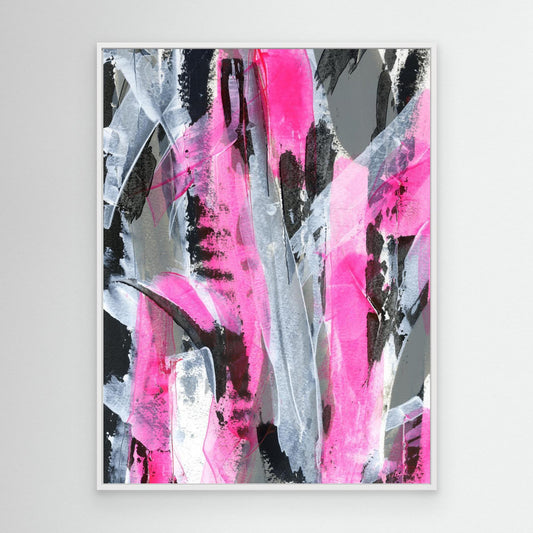 No.4 Pink - Canvas Art Print