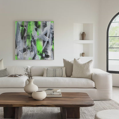 No.1 Green - Canvas Art Print