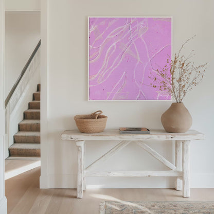 Rose Quartz - Canvas Art Print