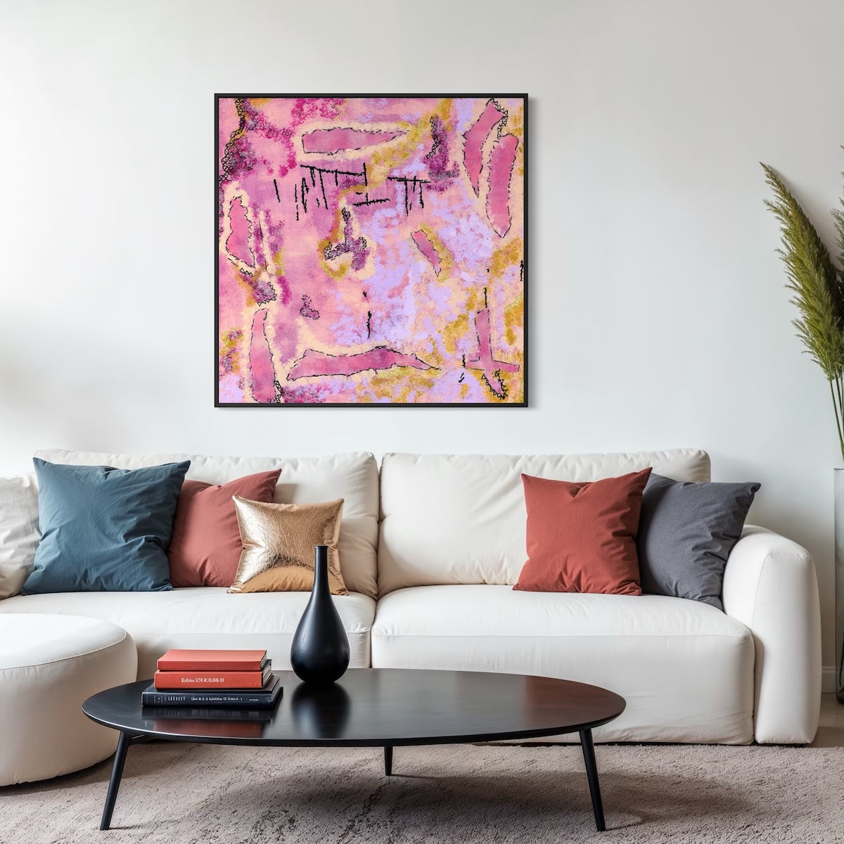 Rhodonite - Canvas Art Print