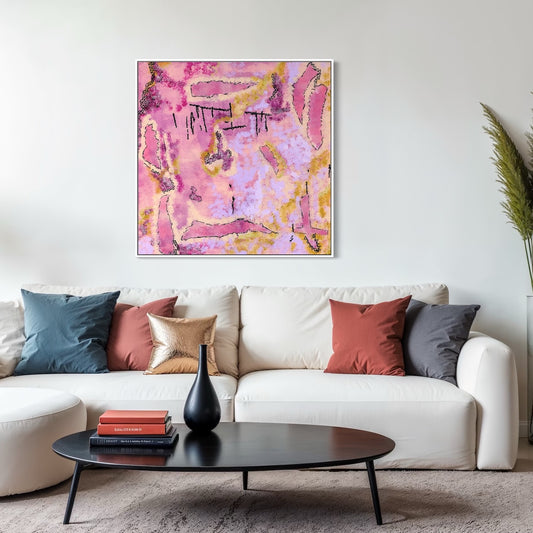 Rhodonite Canvas Art Print