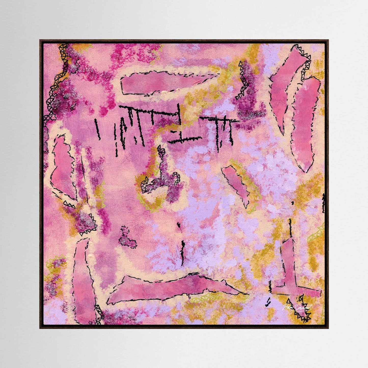 Rhodonite - Canvas Art Print