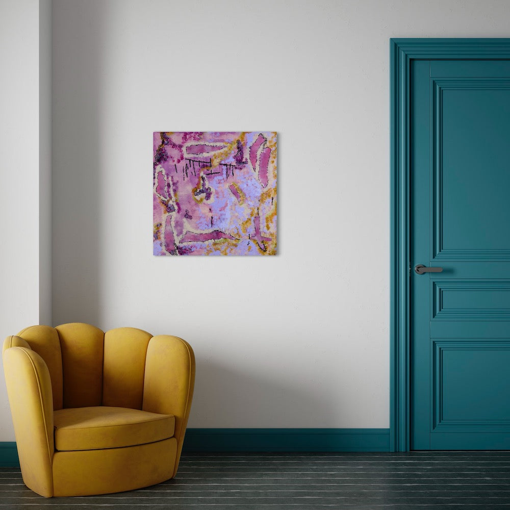 Rhodonite - Fine Art Canvas Print