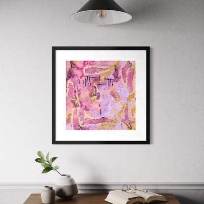 Rhodonite - Paper Art Print