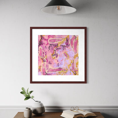 Rhodonite - Paper Art Print