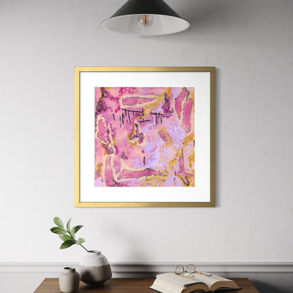Rhodonite - Paper Art Print