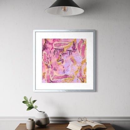 Rhodonite - Paper Art Print