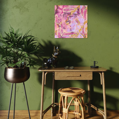 Rhodonite - Paper Art Print