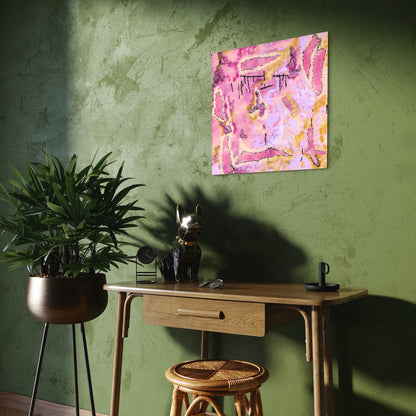 Rhodonite - Paper Art Print