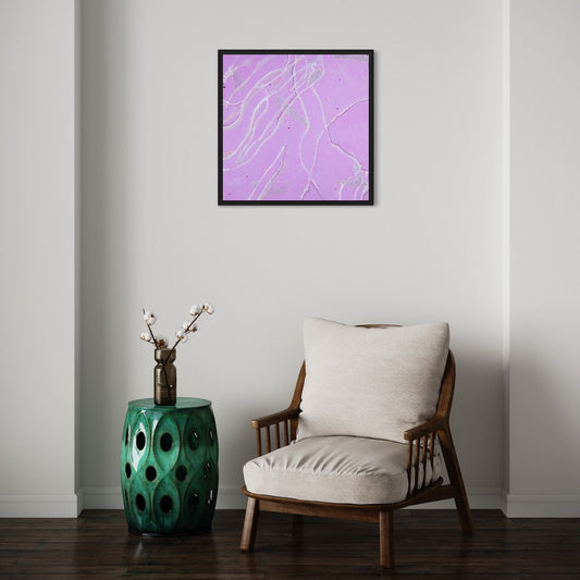 Rose Quartz Canvas Art Print