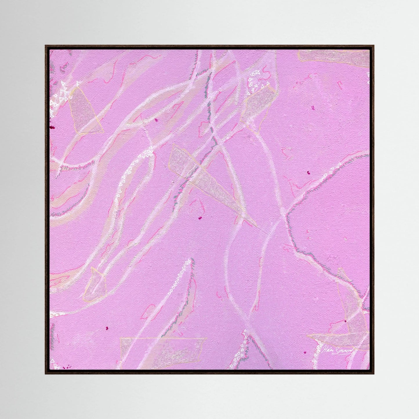Rose Quartz - Canvas Art Print