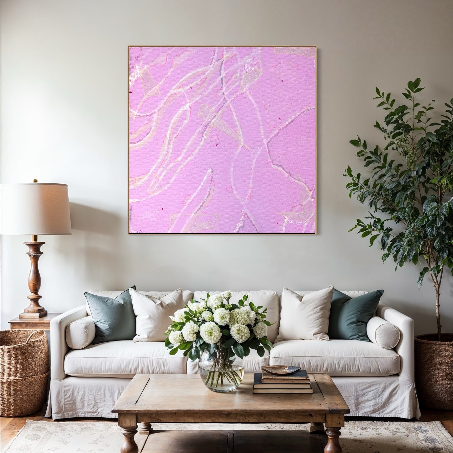 Rose Quartz - Canvas Art Print