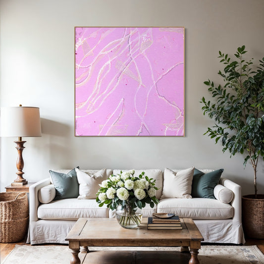 Rose Quartz - Canvas Art Print