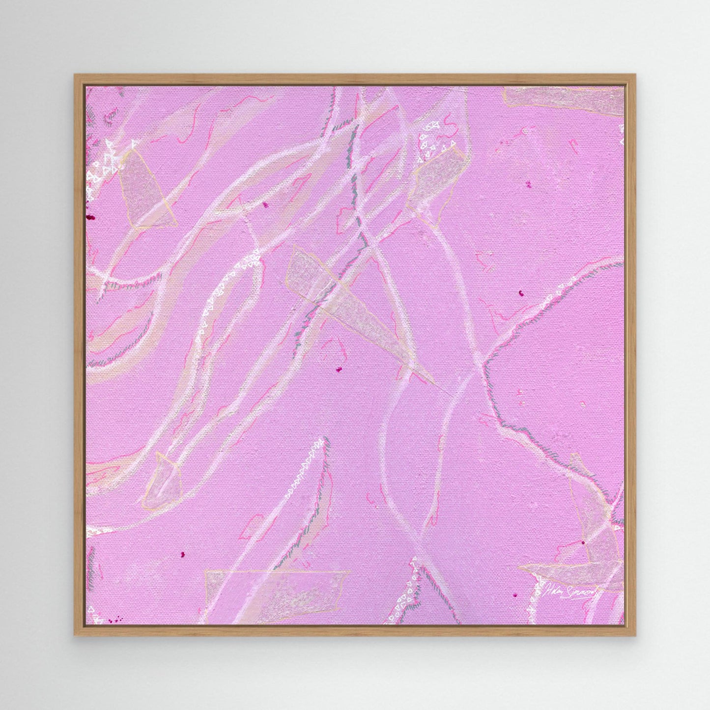 Rose Quartz - Canvas Art Print