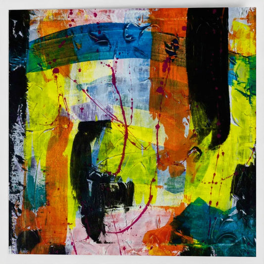 Rush - Fine Art Greeting Card