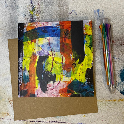 Rush - Fine Art Greeting Card