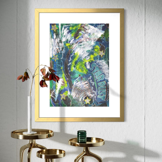 Star Dust - Paper Art Print