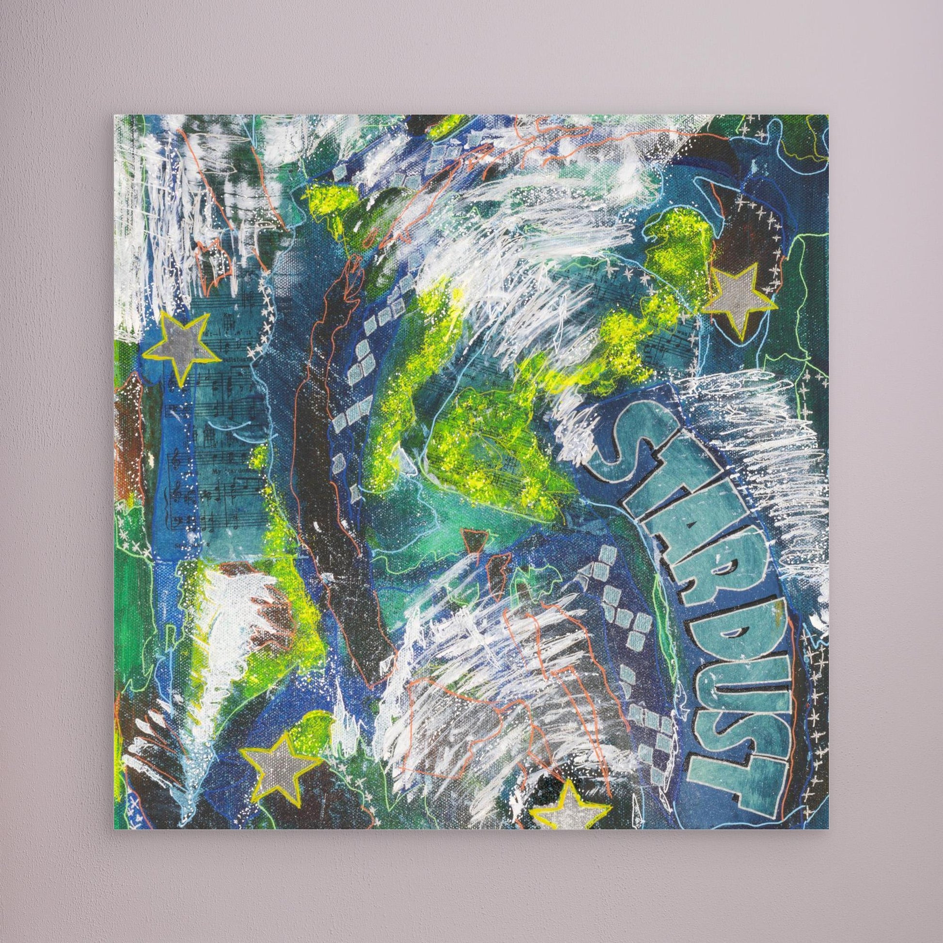 Star Dust - SQ Canvas Art Print