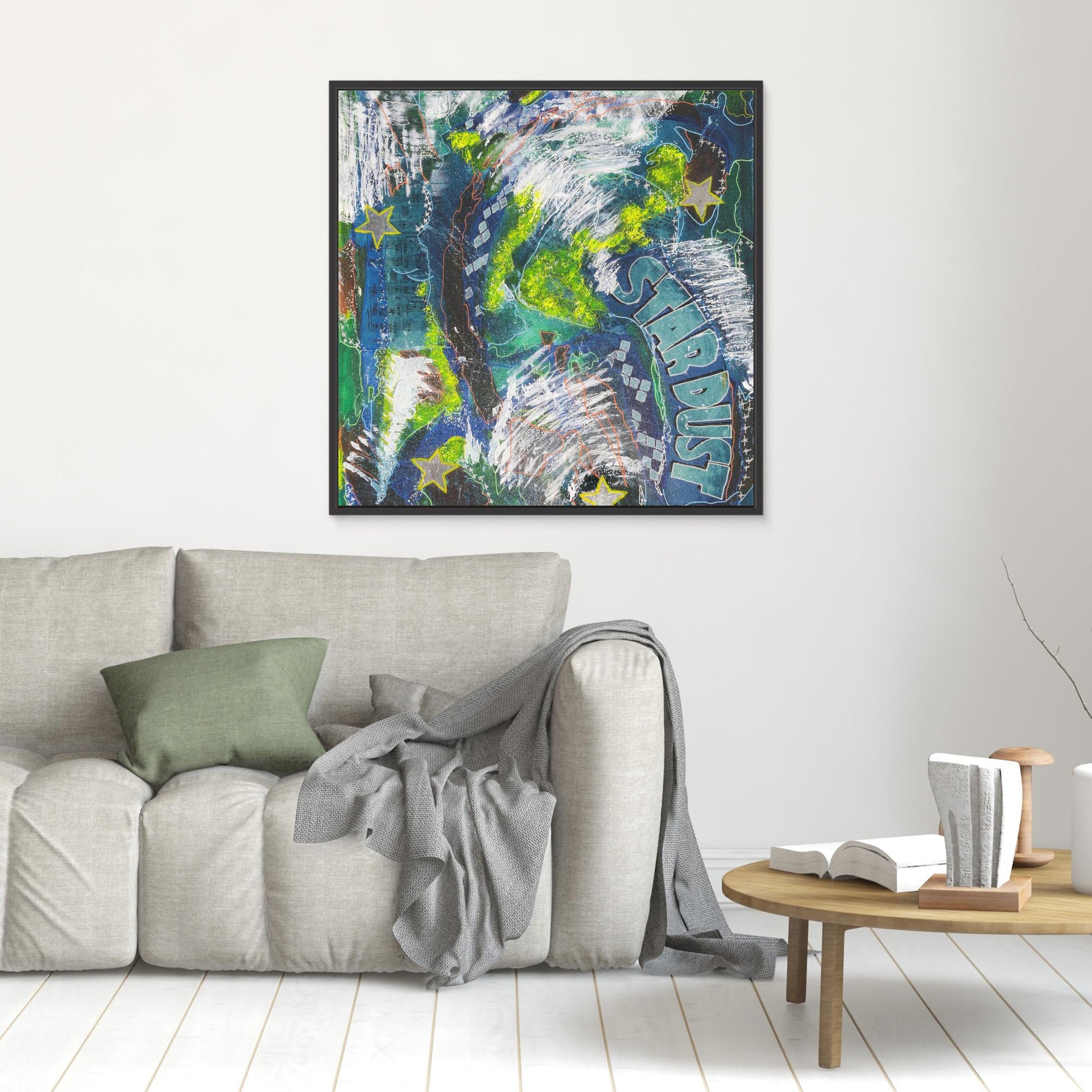 Star Dust - SQ Canvas Art Print