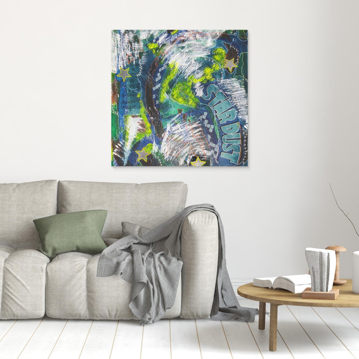 Star Dust - SQ Canvas Art Print