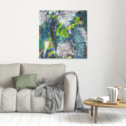 Star Dust - SQ Canvas Art Print