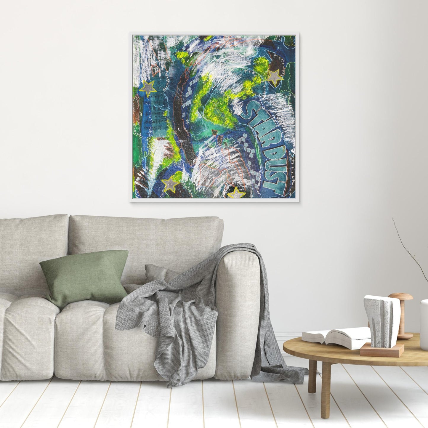 Star Dust - SQ Canvas Art Print