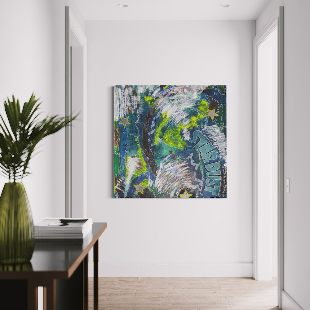 Star Dust - SQ Canvas Art Print