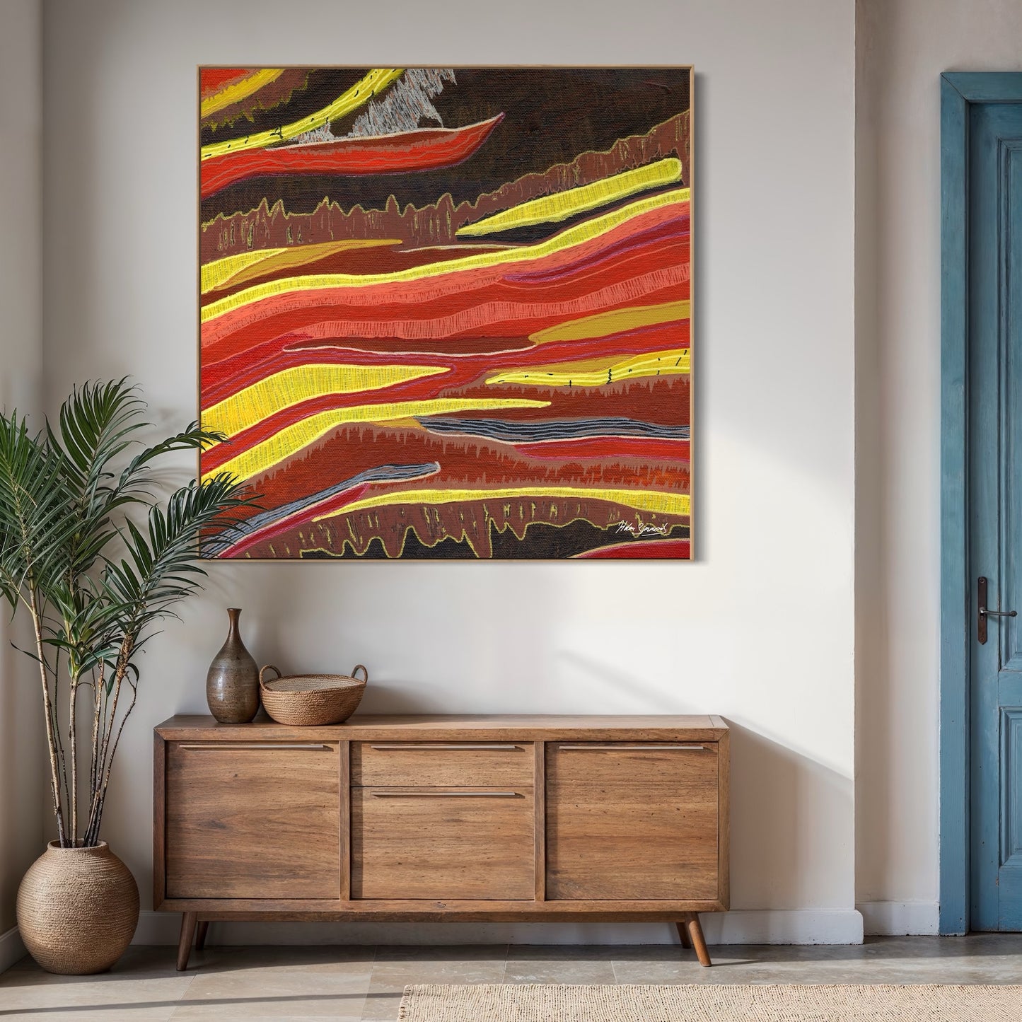Tiger Iron - Canvas Art Print